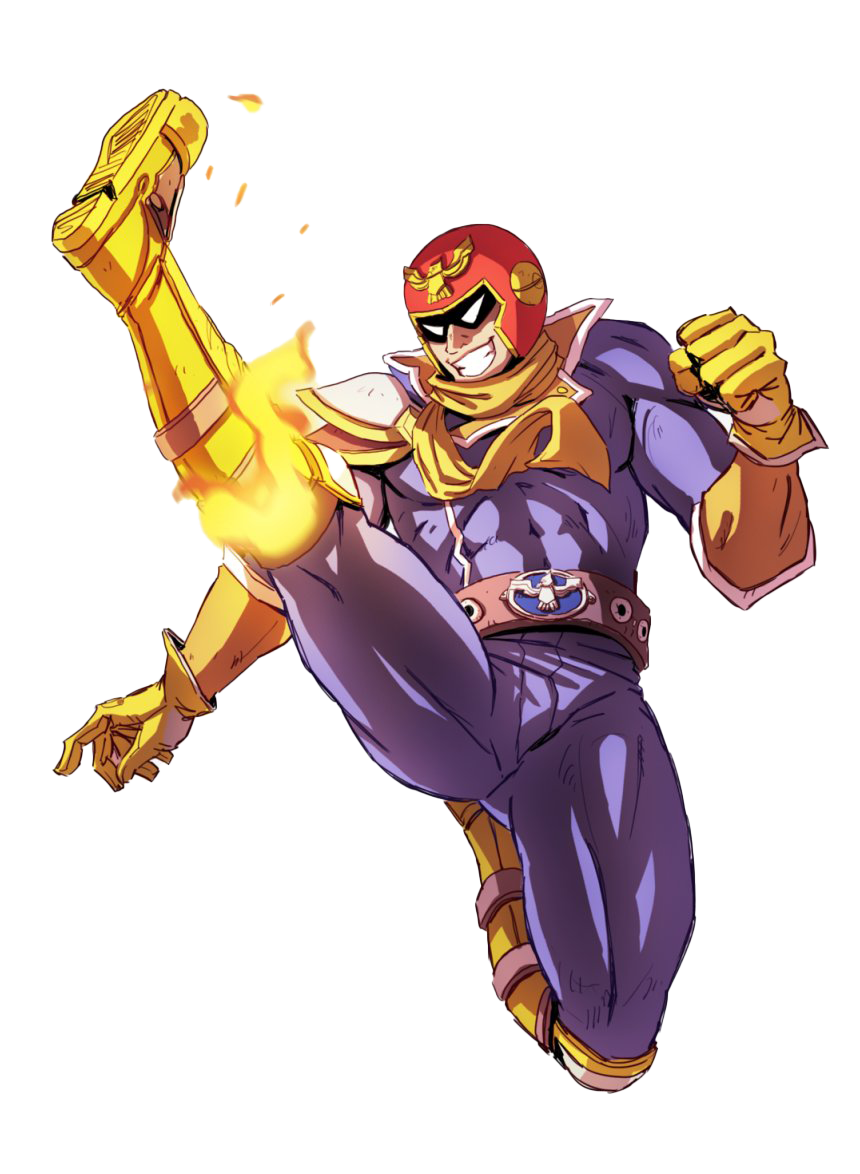 Falcon Captain Transparent PNG Image