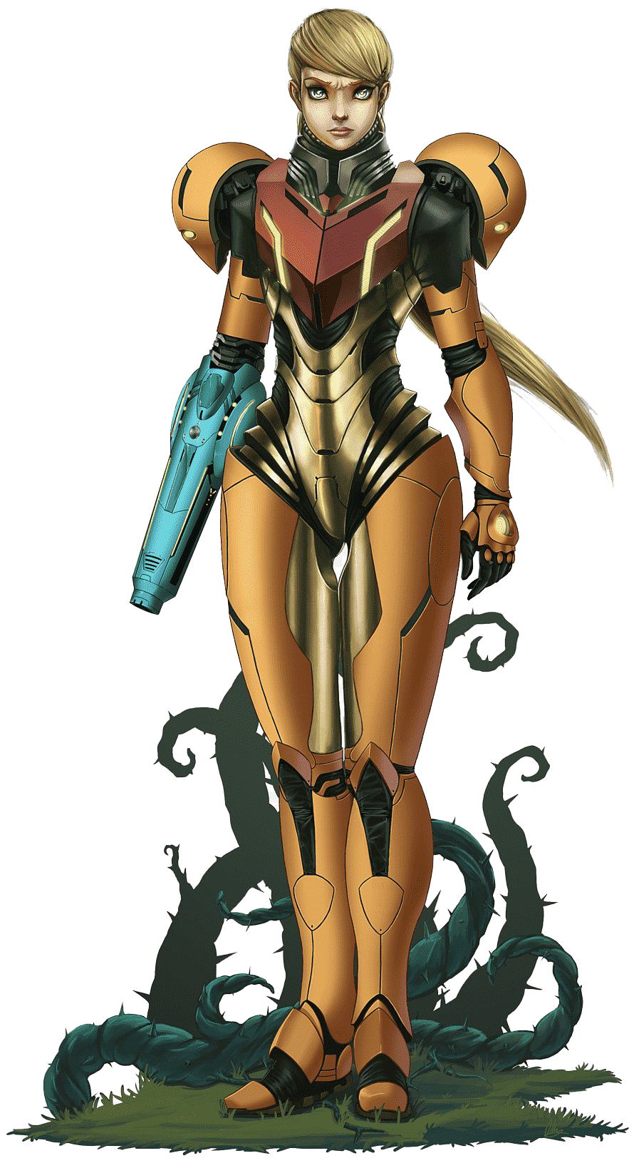 Samus Aran Transparent PNG Image
