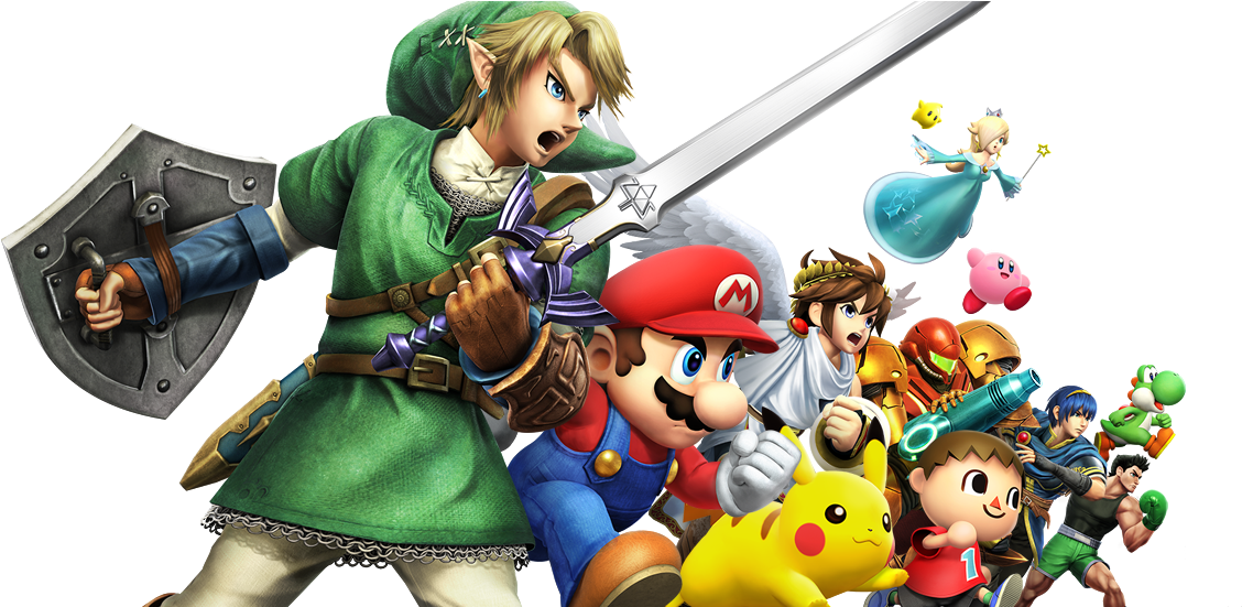 Smash Super Brothers Transparent PNG Image