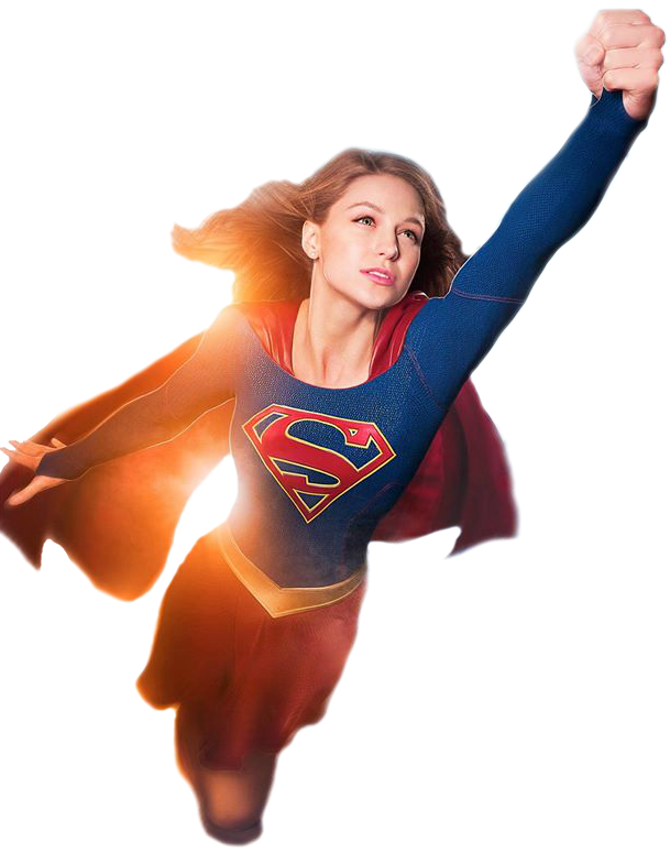 Supergirl High-Quality Transparent PNG Image