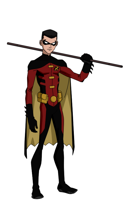 Superhero Robin Transparent PNG Image