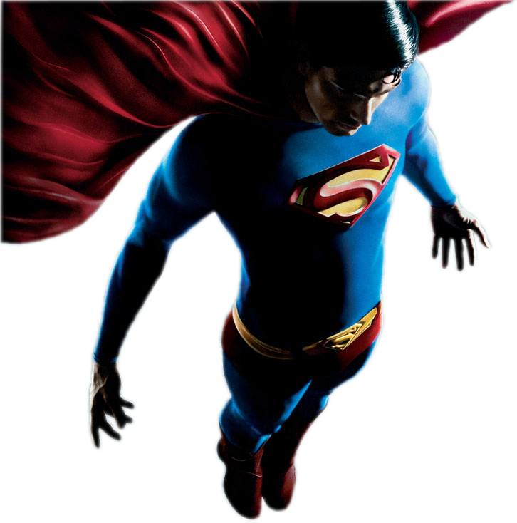 Superman Comic Hero Transparent PNG Image