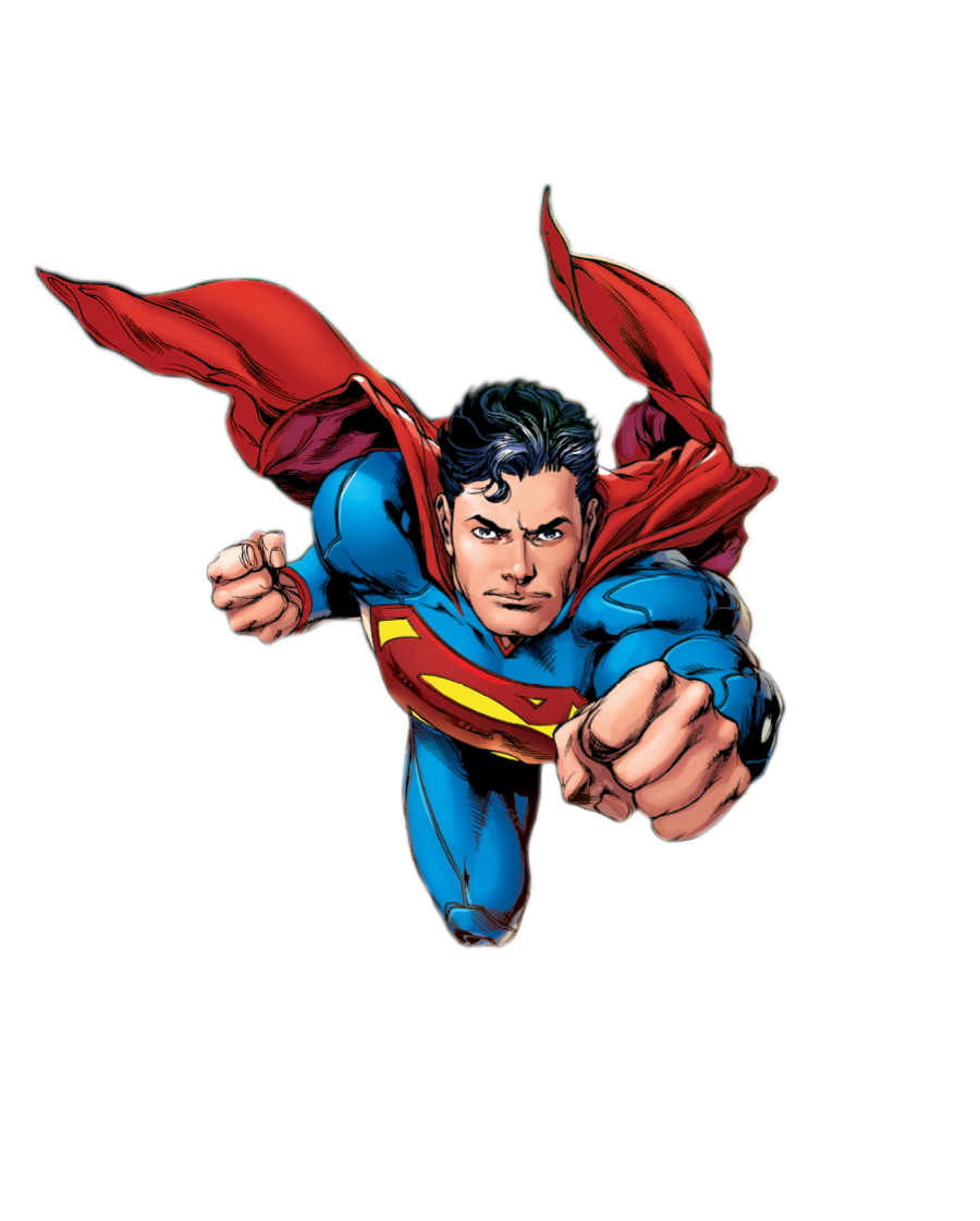 Superman Anime Transparent PNG Image