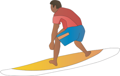 Surfing Transparent PNG Image