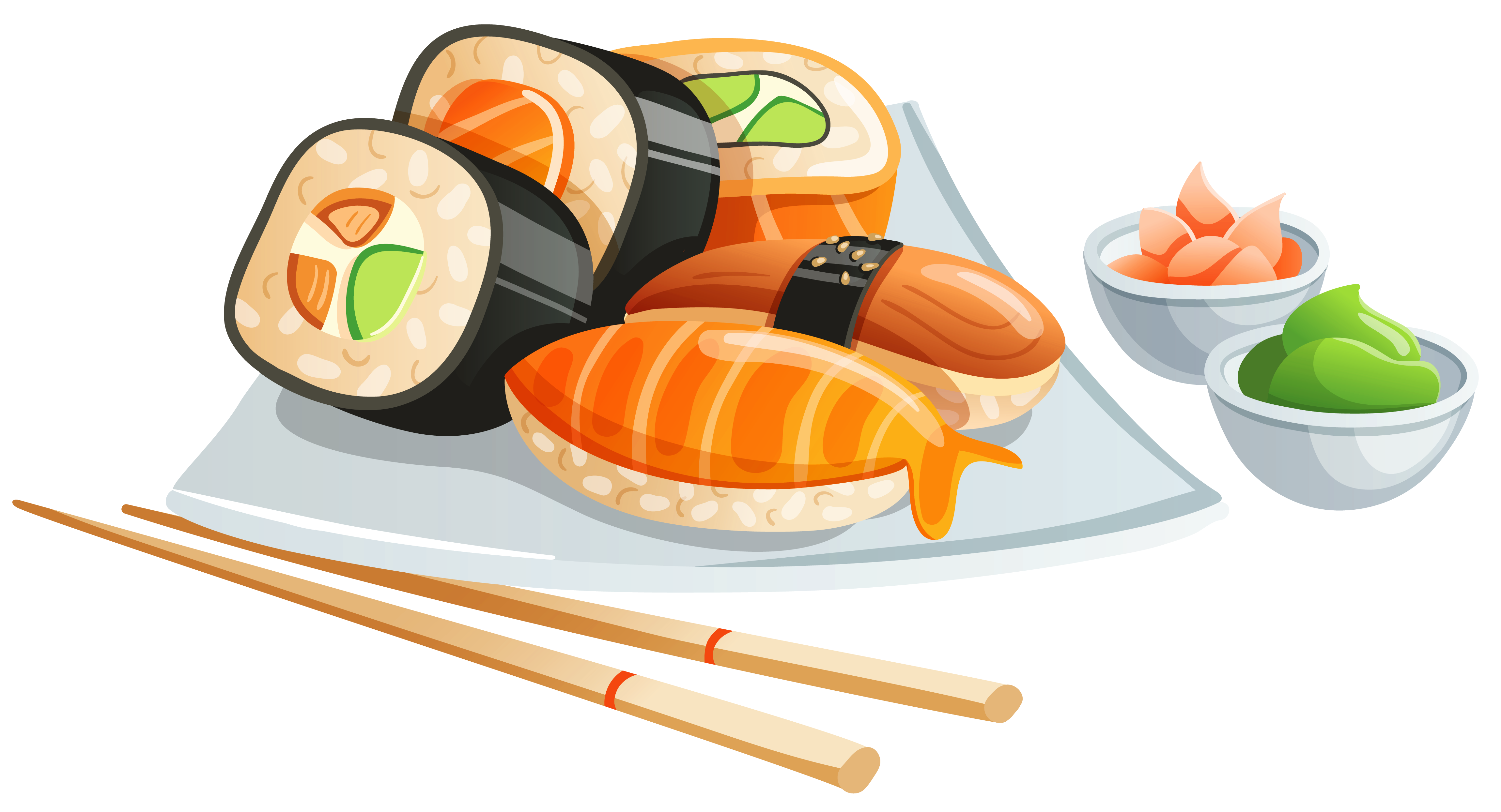 Sushi File Transparent PNG Image