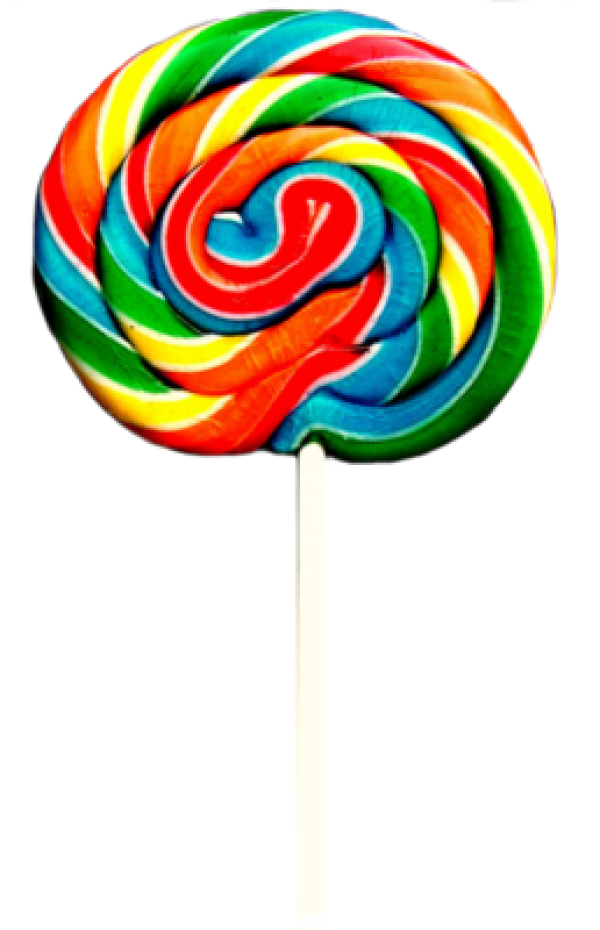 Lollipop Colorful Transparent PNG Image
