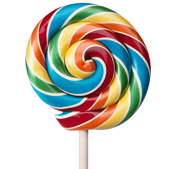 Lollipop Colorful Transparent PNG Image
