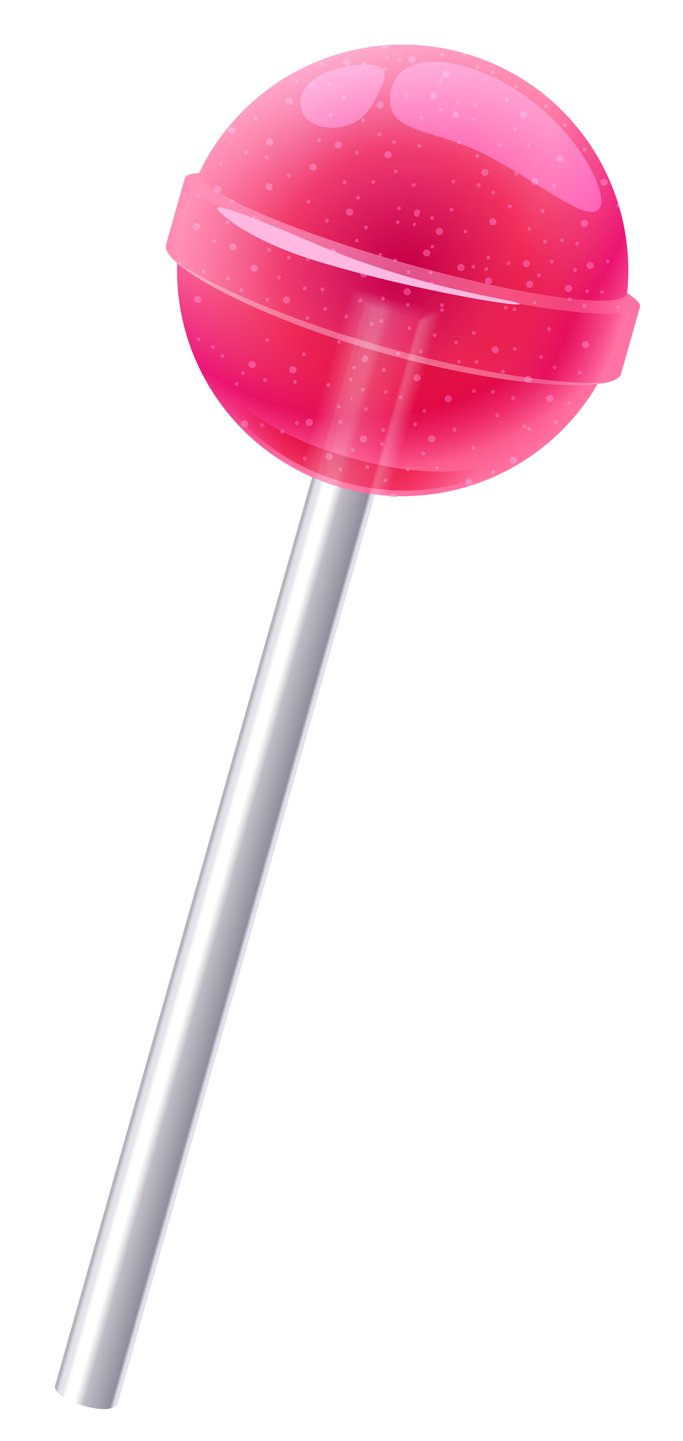 Pink Lollipop Transparent PNG Image