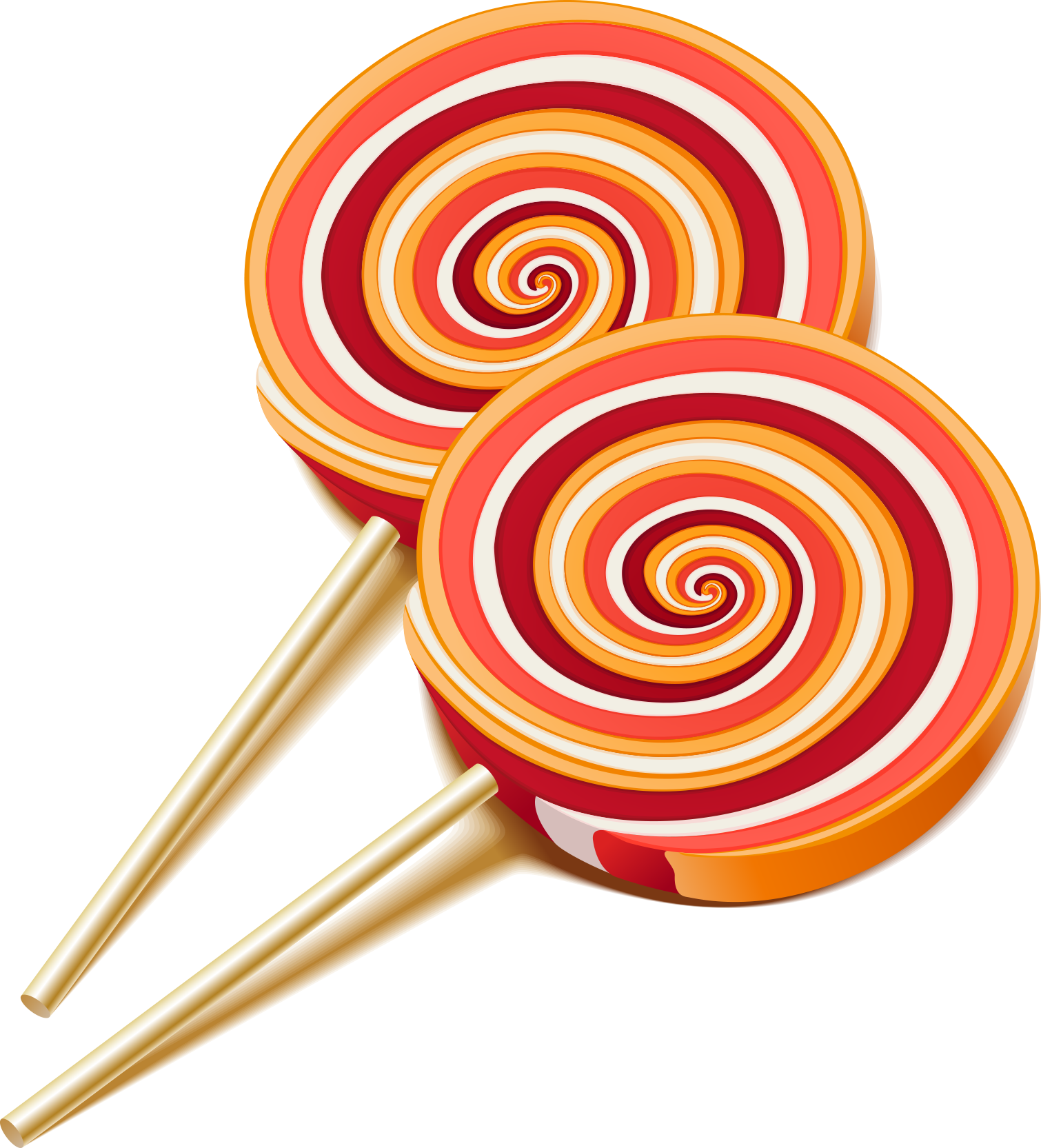 Vector Lollipop Transparent PNG Image