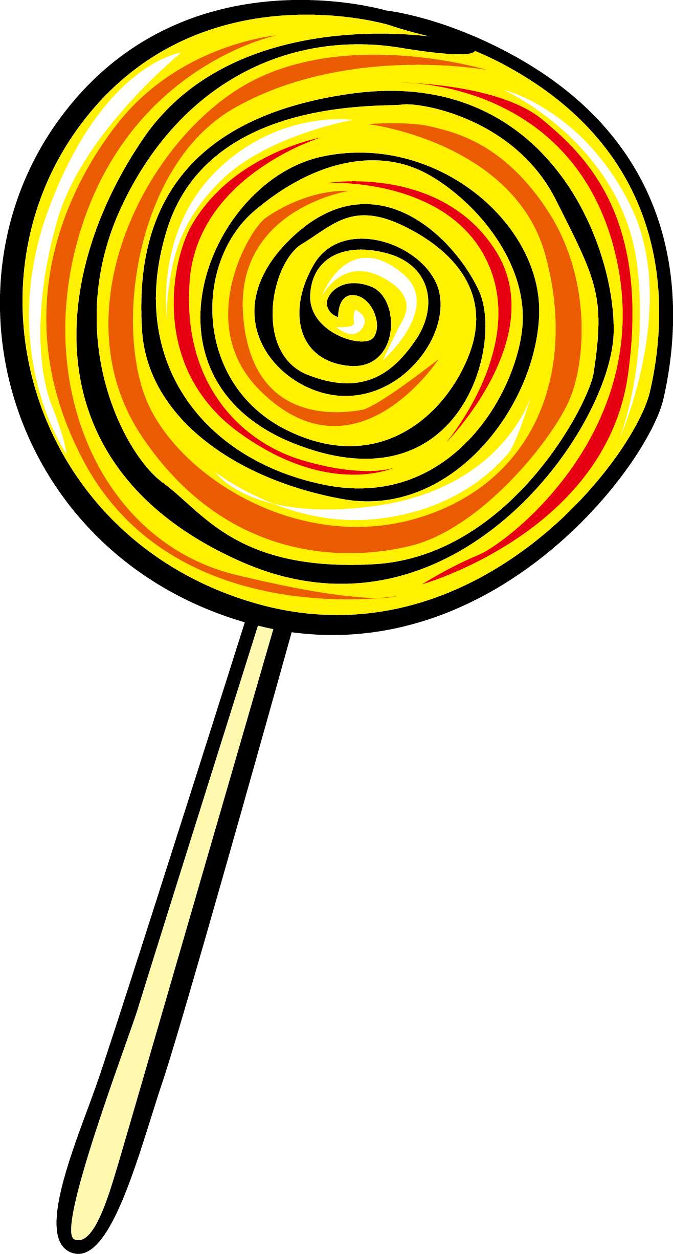 Vector Lollipop Transparent PNG Image