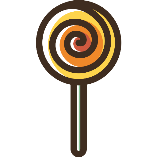 Vector Lollipop Transparent PNG Image