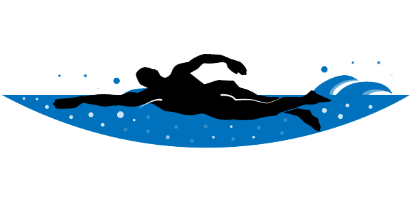 Swimming High-Quality Transparent PNG Image