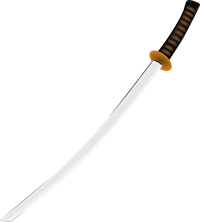 Ninja Blade Katana Transparent PNG Image