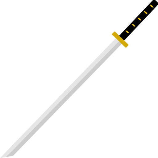 Ninja Katana Transparent PNG Image