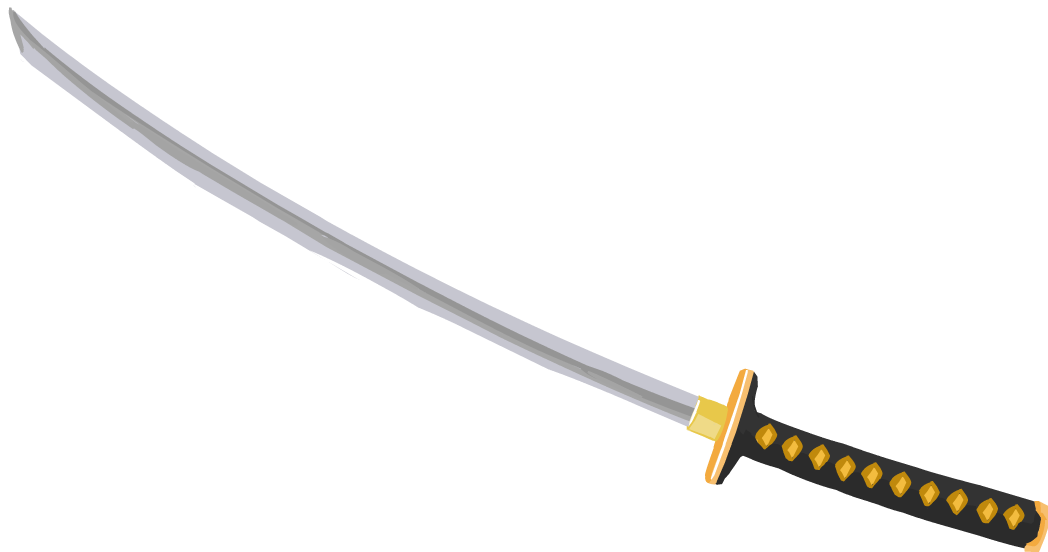 Ninja Katana Sword Transparent PNG Image