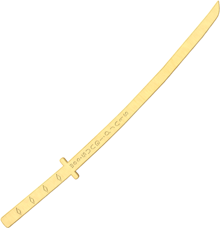 Ninja Katana Sword Transparent PNG Image