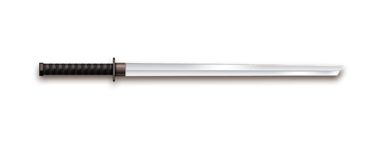 Ninja Katana Sword Transparent PNG Image