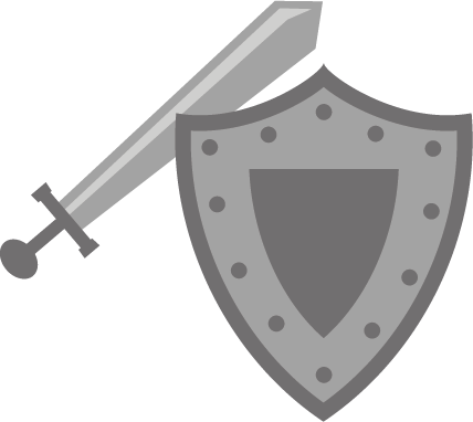 Sword Shield Transparent PNG Image