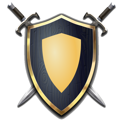 Sword Shield Transparent PNG Image