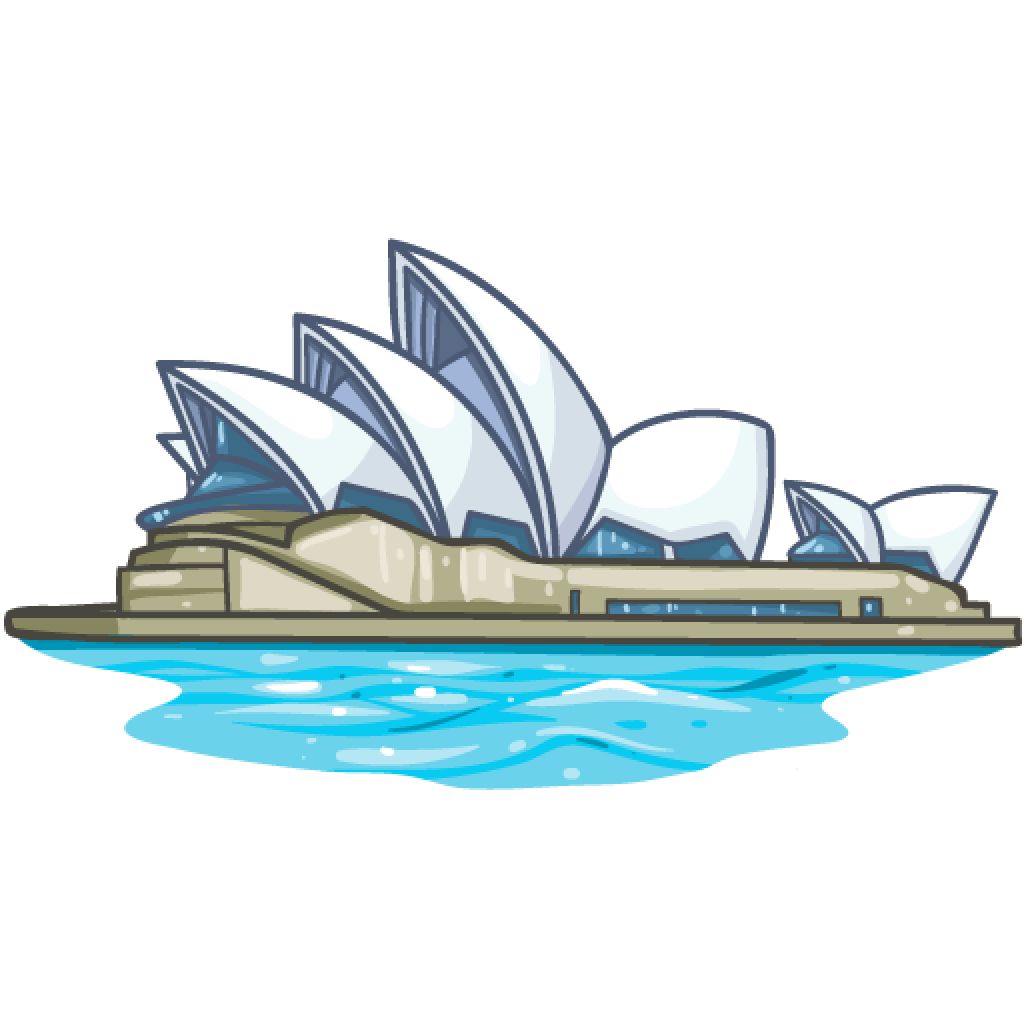 Sydney Opera House Transparent PNG Image