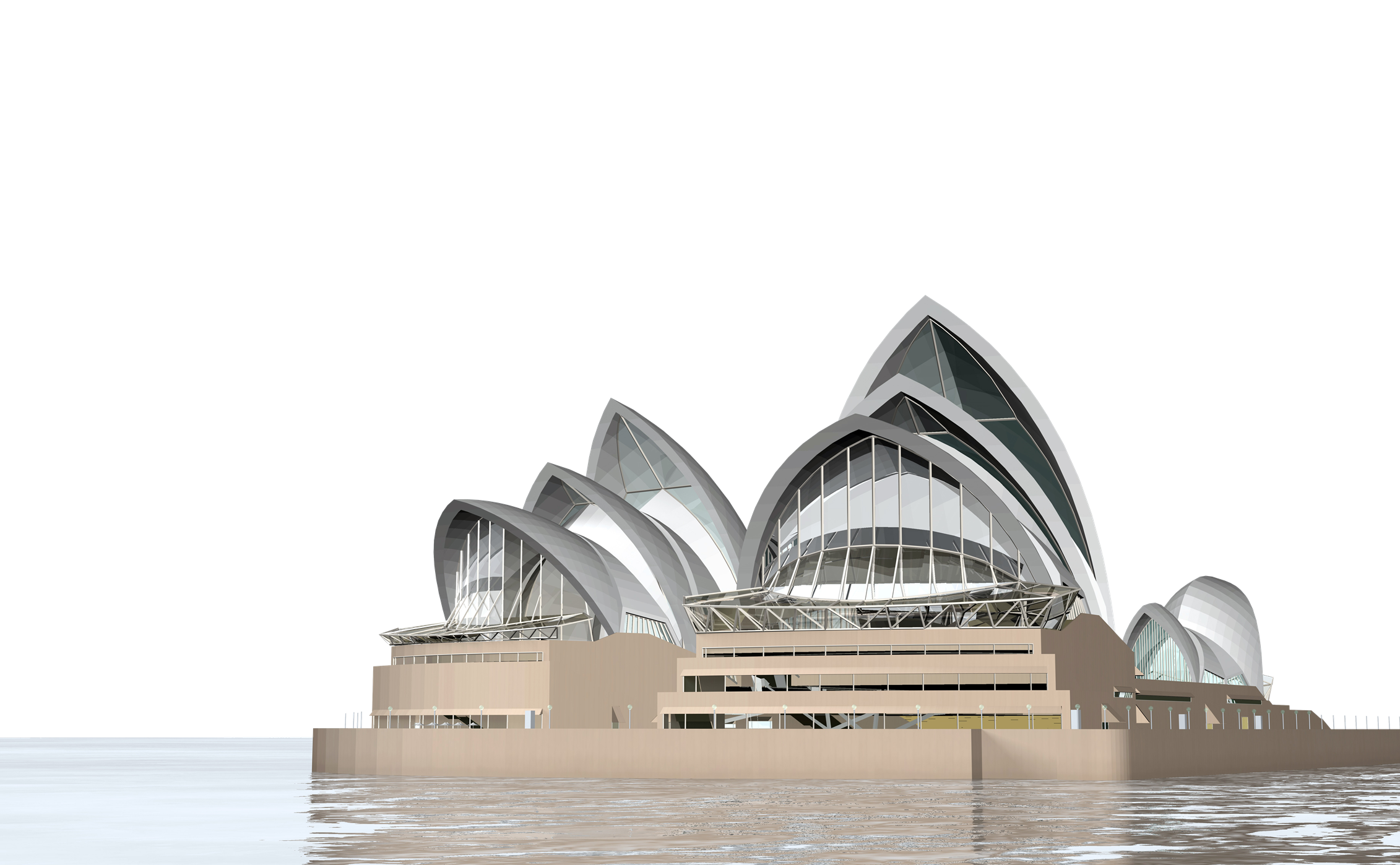 Sydney Opera House Transparent PNG Image