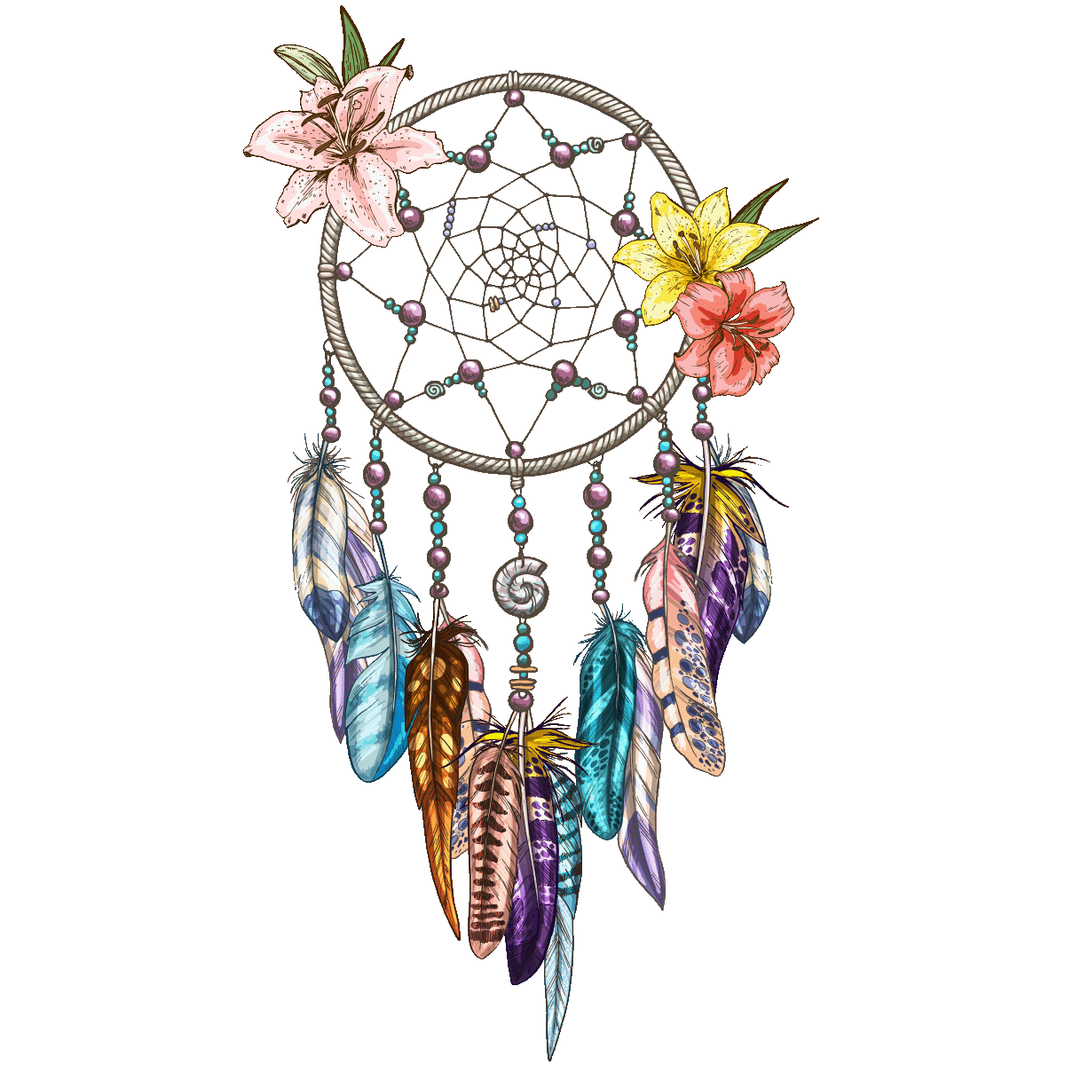 Symbol Drawing Dreamcatcher Transparent PNG Image