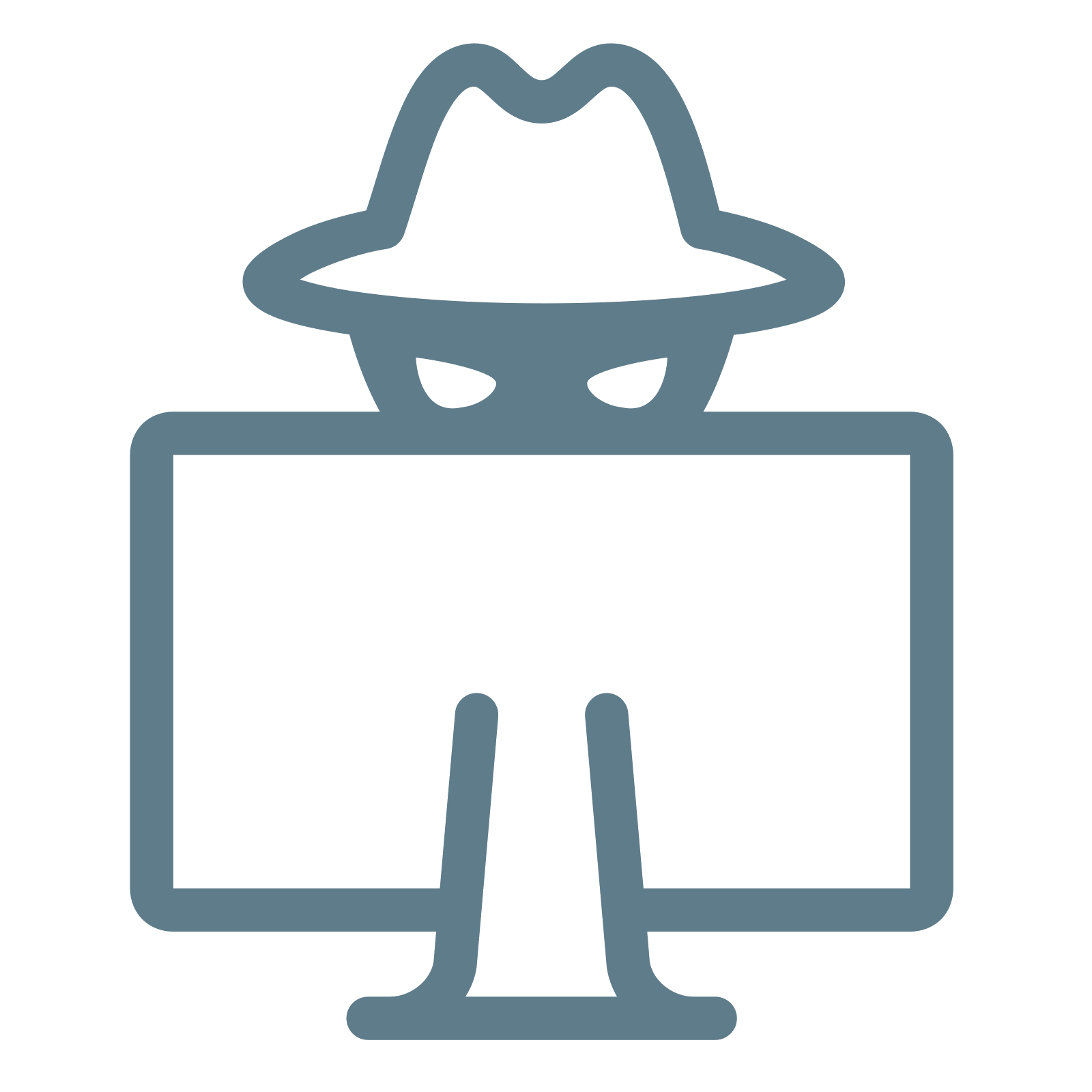 Hacker Security Computer Social Icons Transparent PNG Image