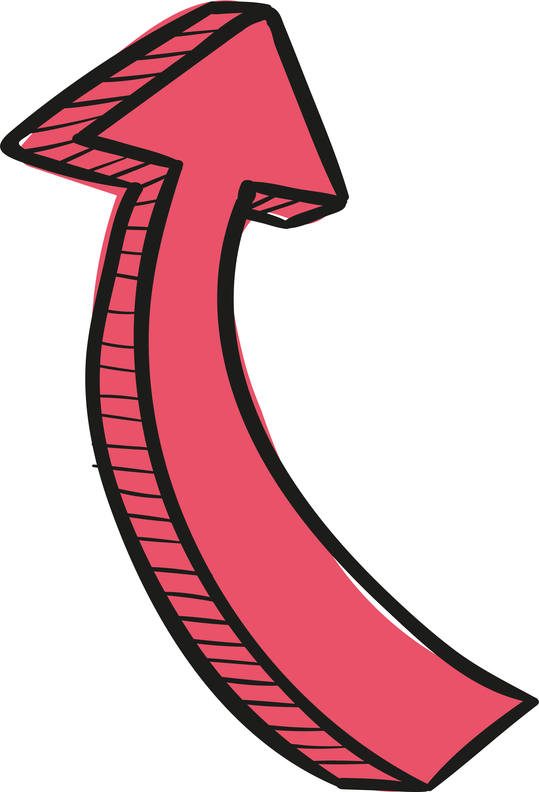 Pink Angle Vecteur Arrow Red Transparent PNG Image