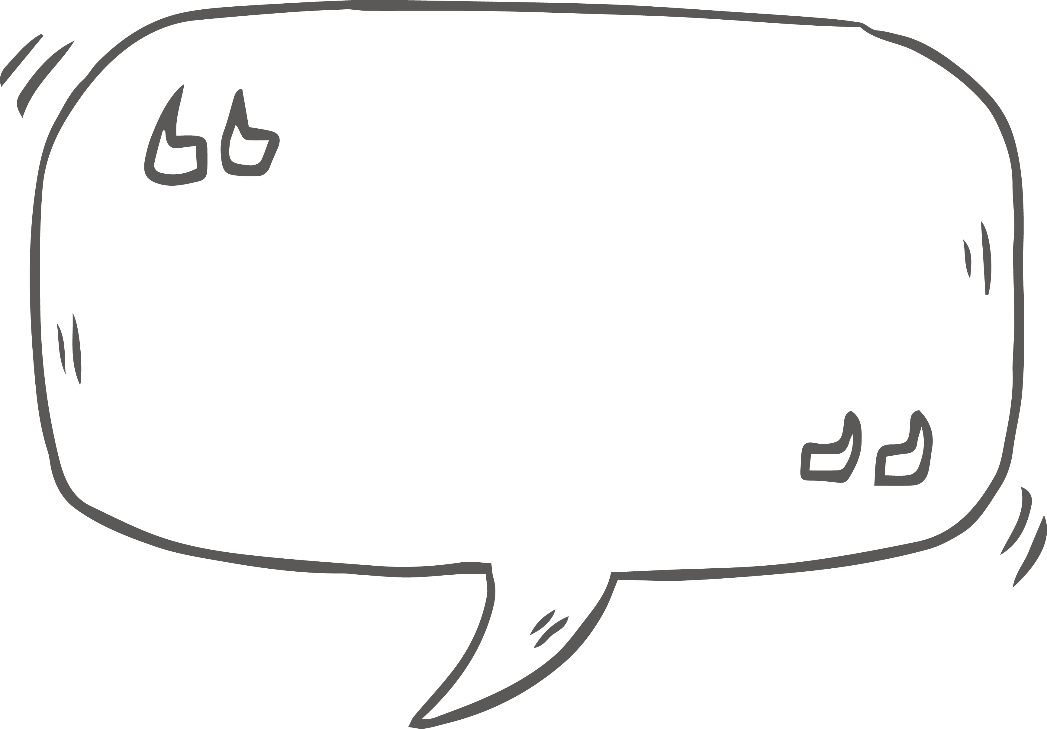 Box Area Text Mark Dialog Quotation Transparent PNG Image