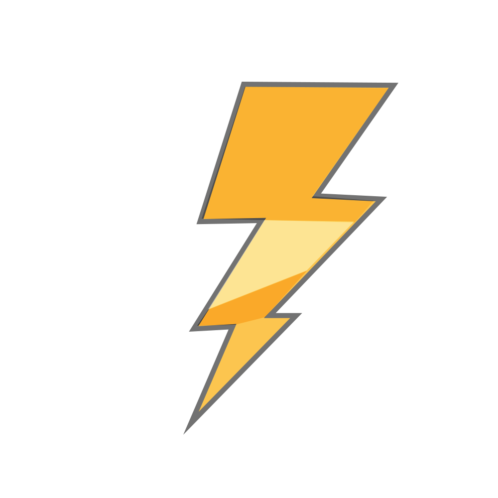 Cartoon Point Triangle Drawing Lightning Transparent PNG Image