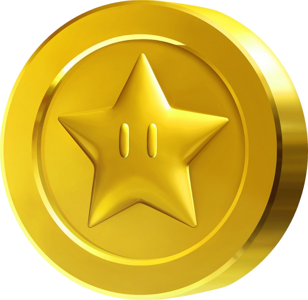 Mario Symbol Super Yellow Bros Transparent PNG Image