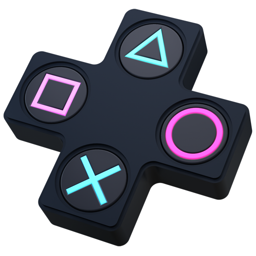 Purple Playstation Symbol Transparent PNG Image