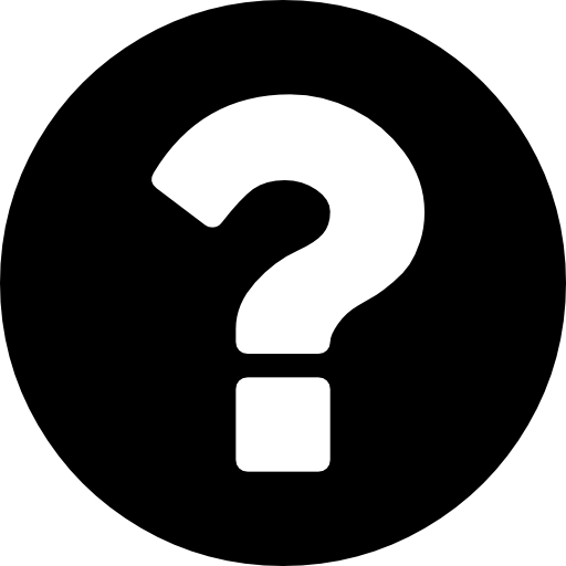 Icons Text graphy Question Mark Computer Monochrome Transparent PNG Image