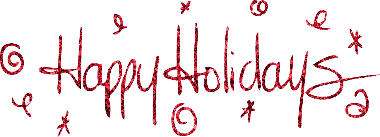Text Holiday Christmas Birthday Red Transparent PNG Image