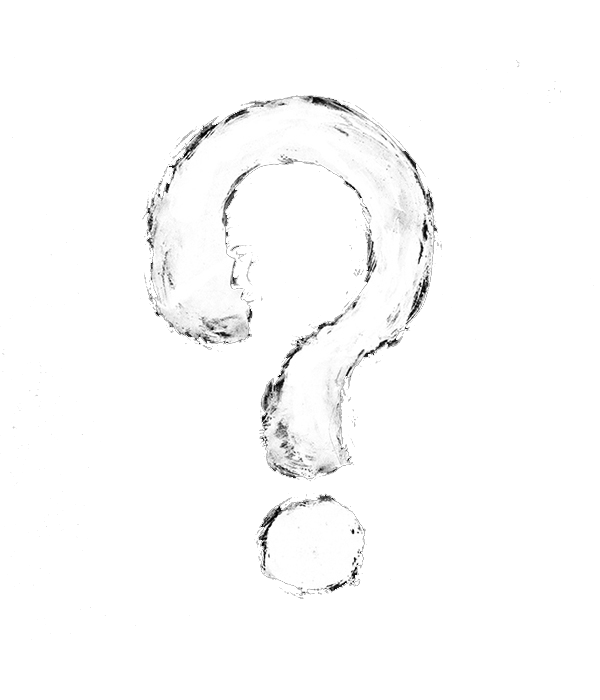 graphy Question Mark Black Monochrome White Transparent PNG Image