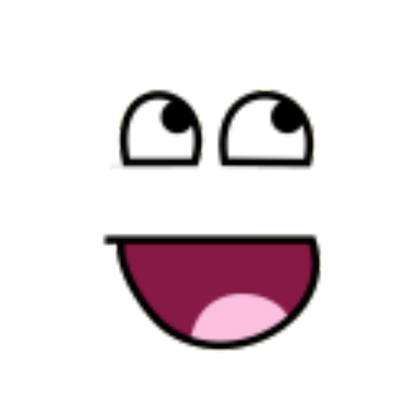 Roblox Emoticon Smiley Area Face Transparent PNG Image