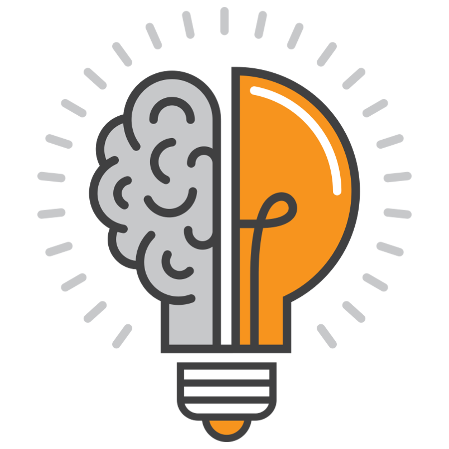 Text graphy Yellow Brain Light Stock Transparent PNG Image