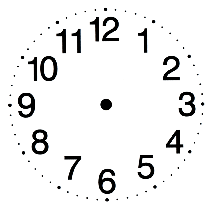 Point Digital Angle Atomic Clock Transparent PNG Image