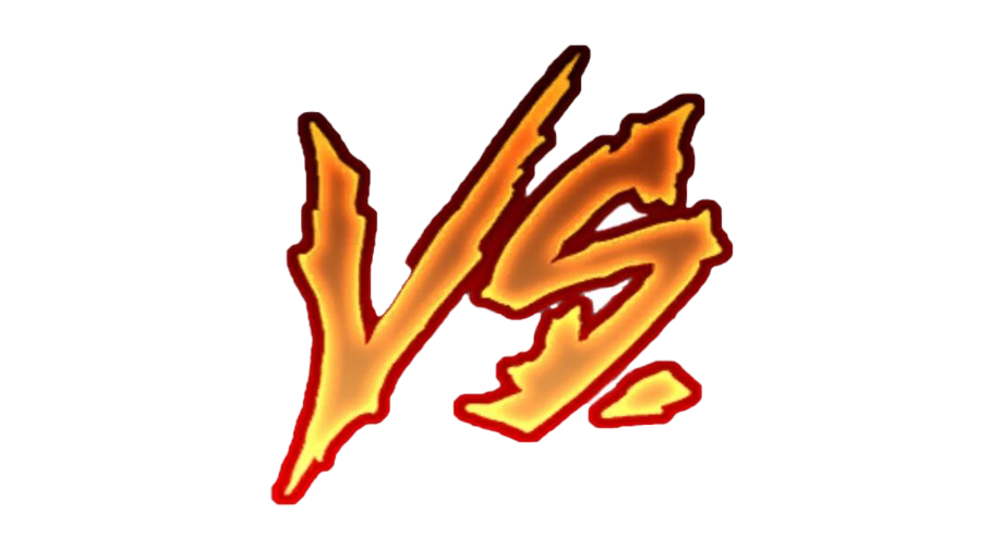 Versus Battle Transparent PNG Image