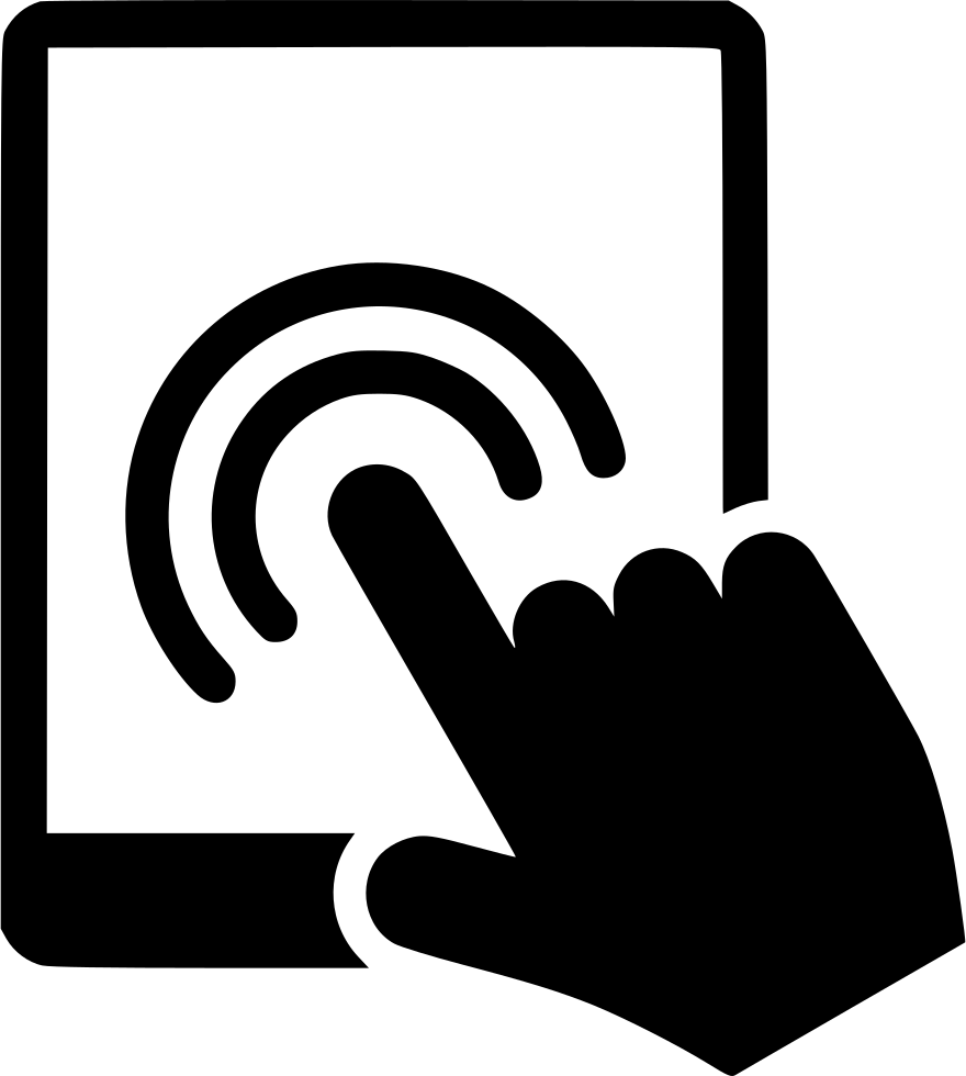 Finger Tablet Transparent PNG Image