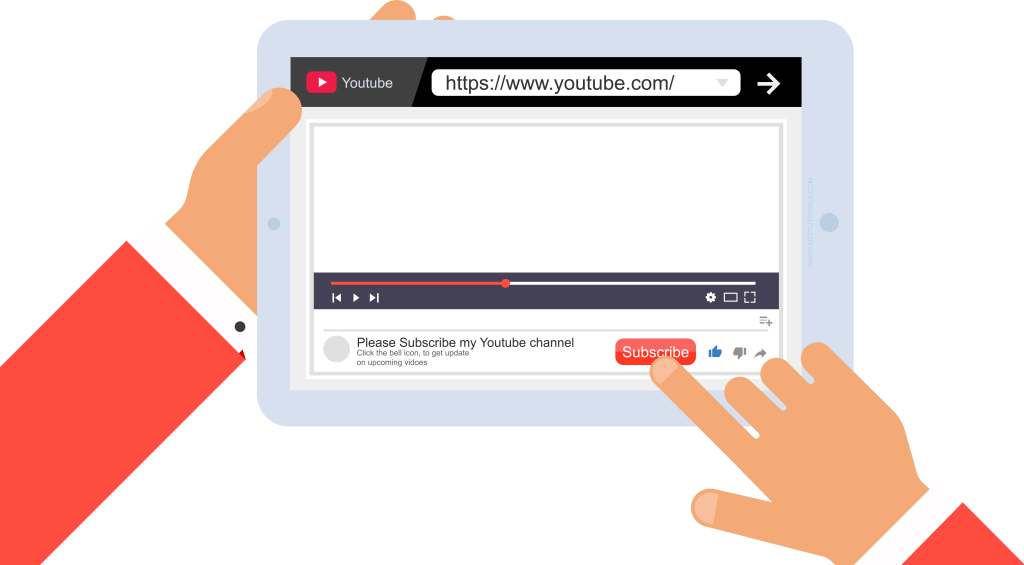 Vector Finger Tablet Transparent PNG Image