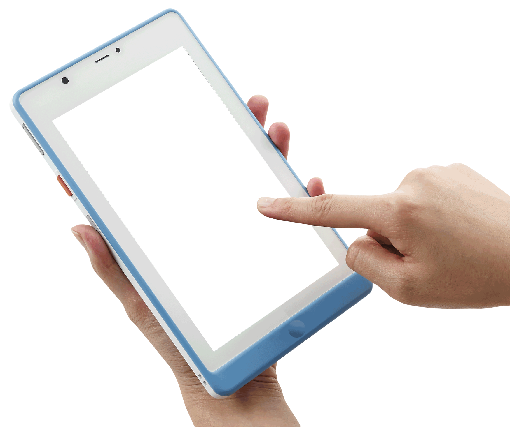 Real Finger Tablet Hand Transparent PNG Image