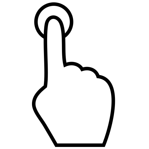 Vector Finger Tablet Transparent PNG Image