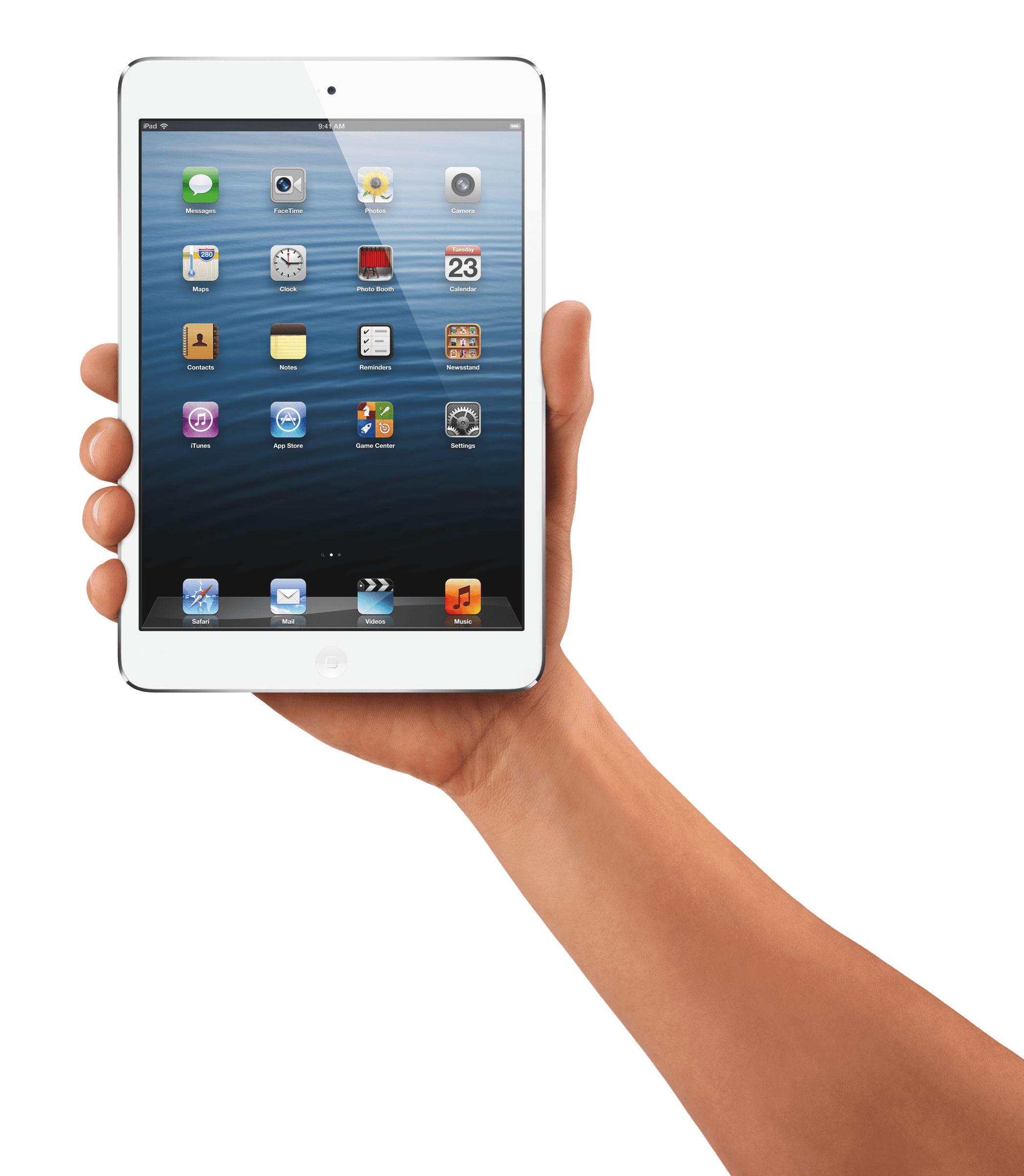 Tablet Holding Hand Transparent PNG Image