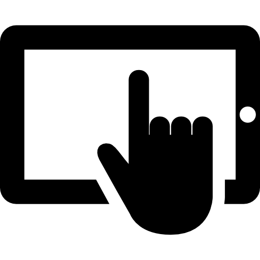 Tablet Holding Hand Transparent PNG Image