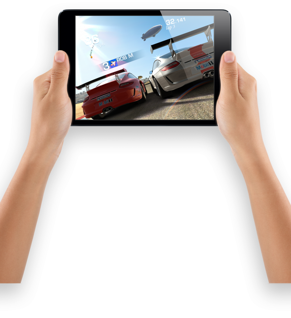 Hand Tablet Holding Mockup Transparent PNG Image