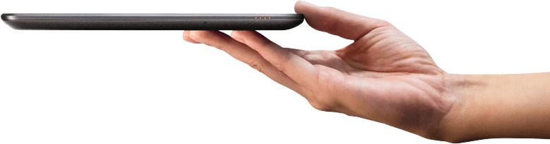 Tablet In Hand Transparent PNG Image