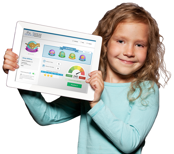 Girl Tablet Transparent PNG Image