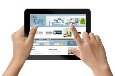 Tablet In Hands Transparent PNG Image