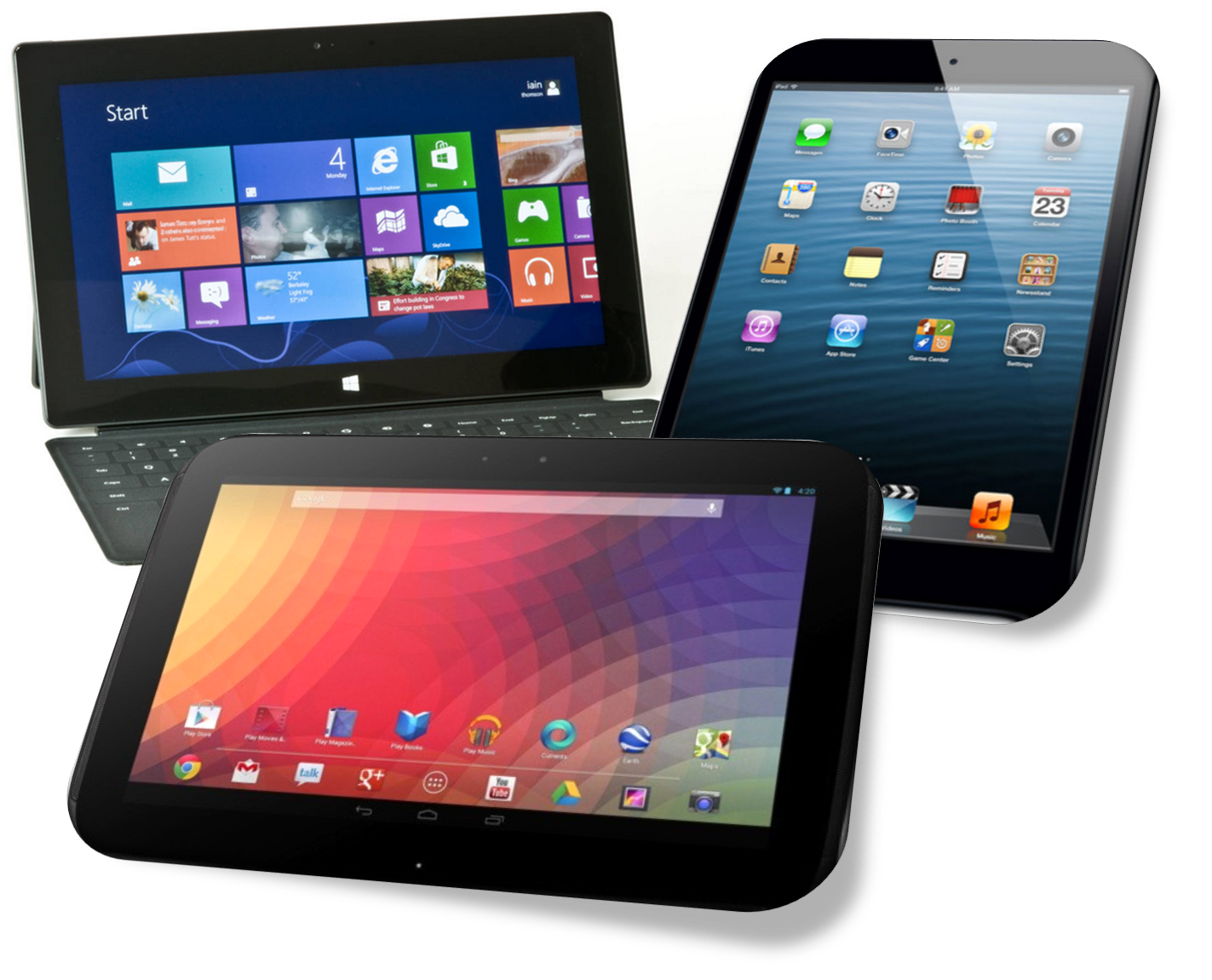 Tablet Background Transparent PNG Image